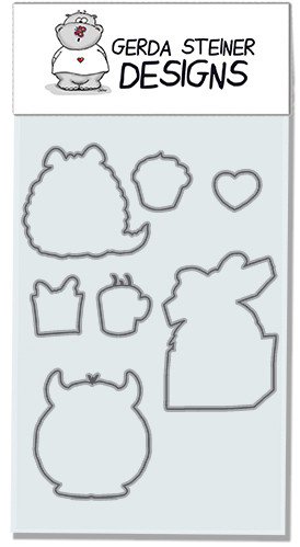 Gerda Steiner - Monster Fun 4x6 Die Set