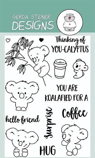 Gerda Steiner - You're Koalafied 4x6 Clear Stamp Set