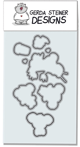 Gerda Steiner - You're Koalafied 4x6 Die Set