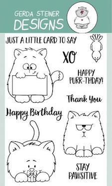 Gerda Steiner - All Cats 4x6 Die Set