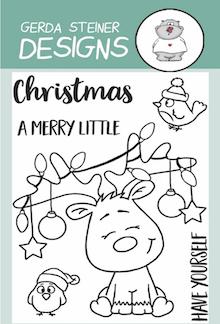 Gerda Steiner - Little Reindeer 3x4 Clear Stamp Set