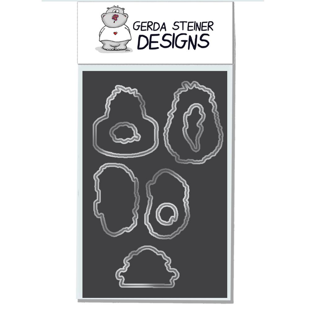 Gerda Steiner - Wheek, wheek, wheek... Guinea Pig 4x6 Die Set