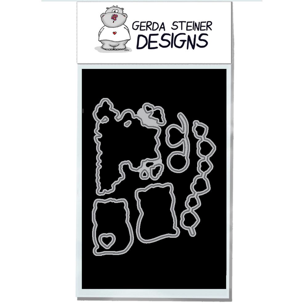 Gerda Steiner - Valentine Cats - Coordinating Dies