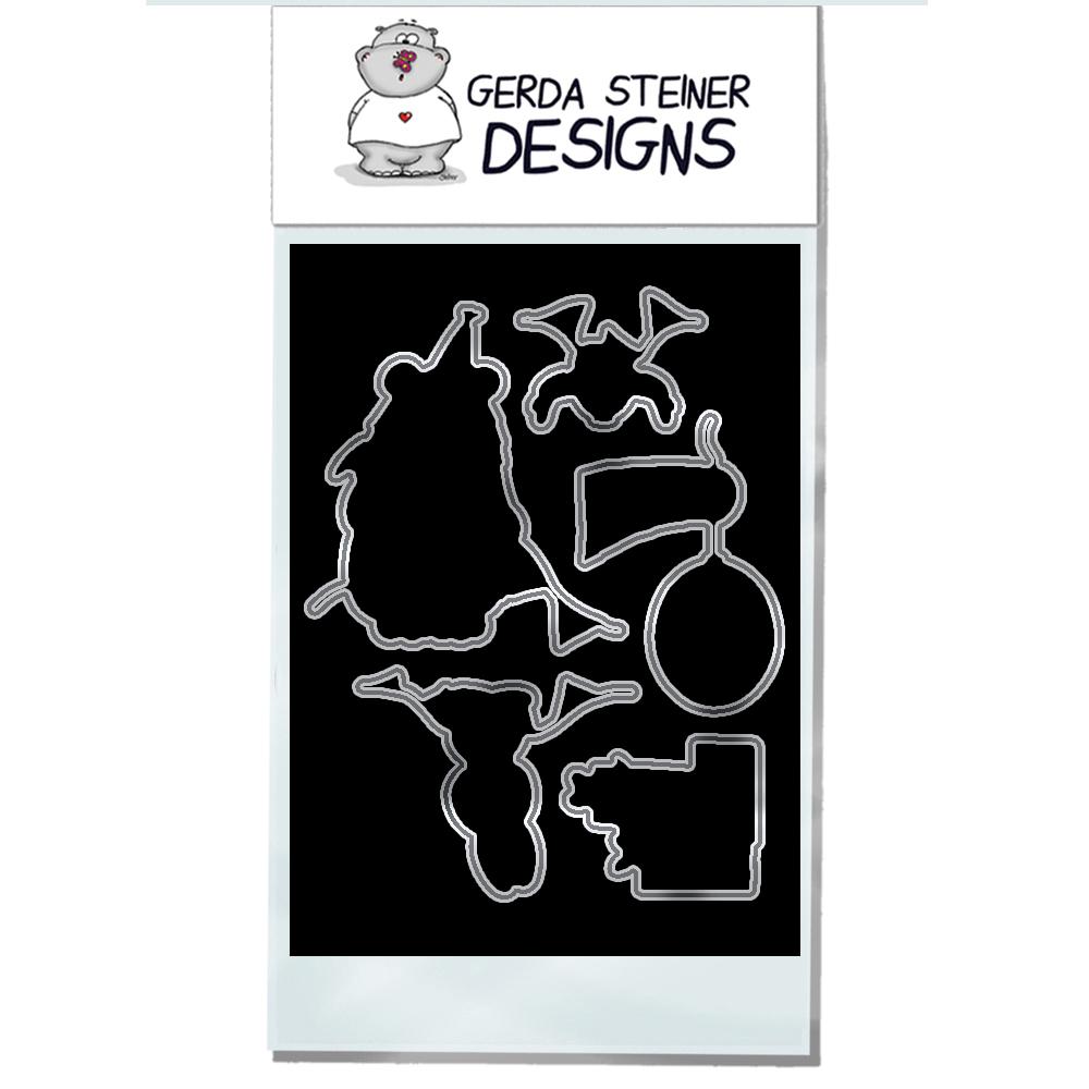 Gerda Steiner - Birthday Bear Die Set