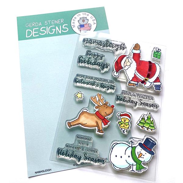 Gerda Steiner - Namasleigh 4x6 Clear Stamp Set