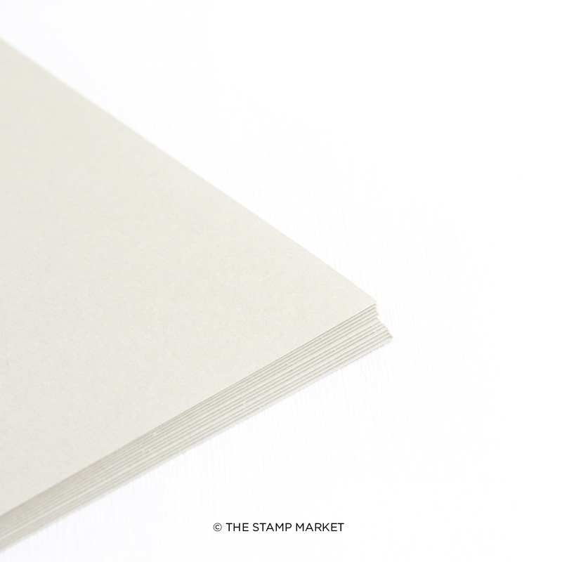 The Stamp Market - Color Crush Cardstock (5 Sheets Each) - Gravel