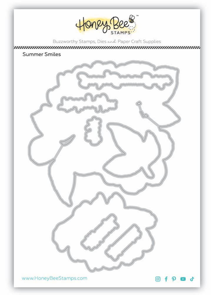 **NEW* - Honey Bee - Summer Smiles - Honey Cuts Coordinating Dies