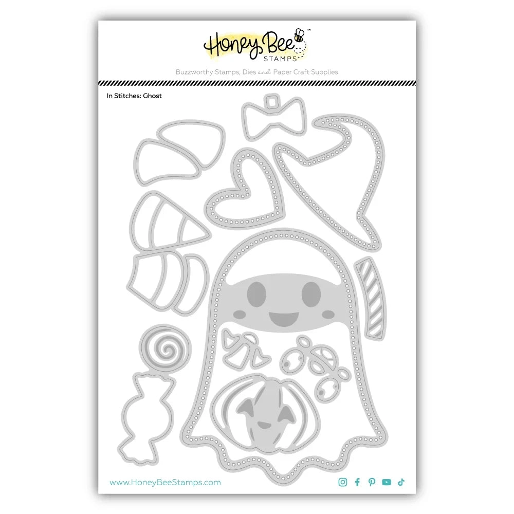 **NEW* - Honey Bee - In Stitches: Ghost - Honey Cuts Stand-Alone Dies
