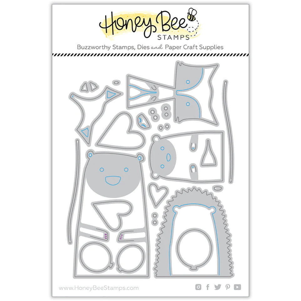Honey Bee - Heart Hugs - Honey Cuts