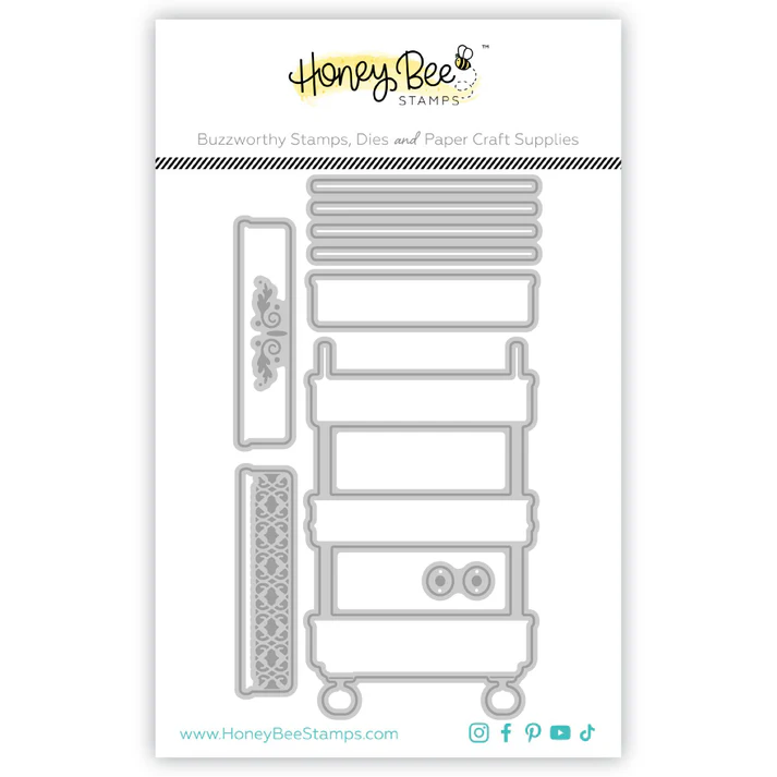 *NEW* - Honey Bee - Lovely Layers: Craft Cart Honey Cuts