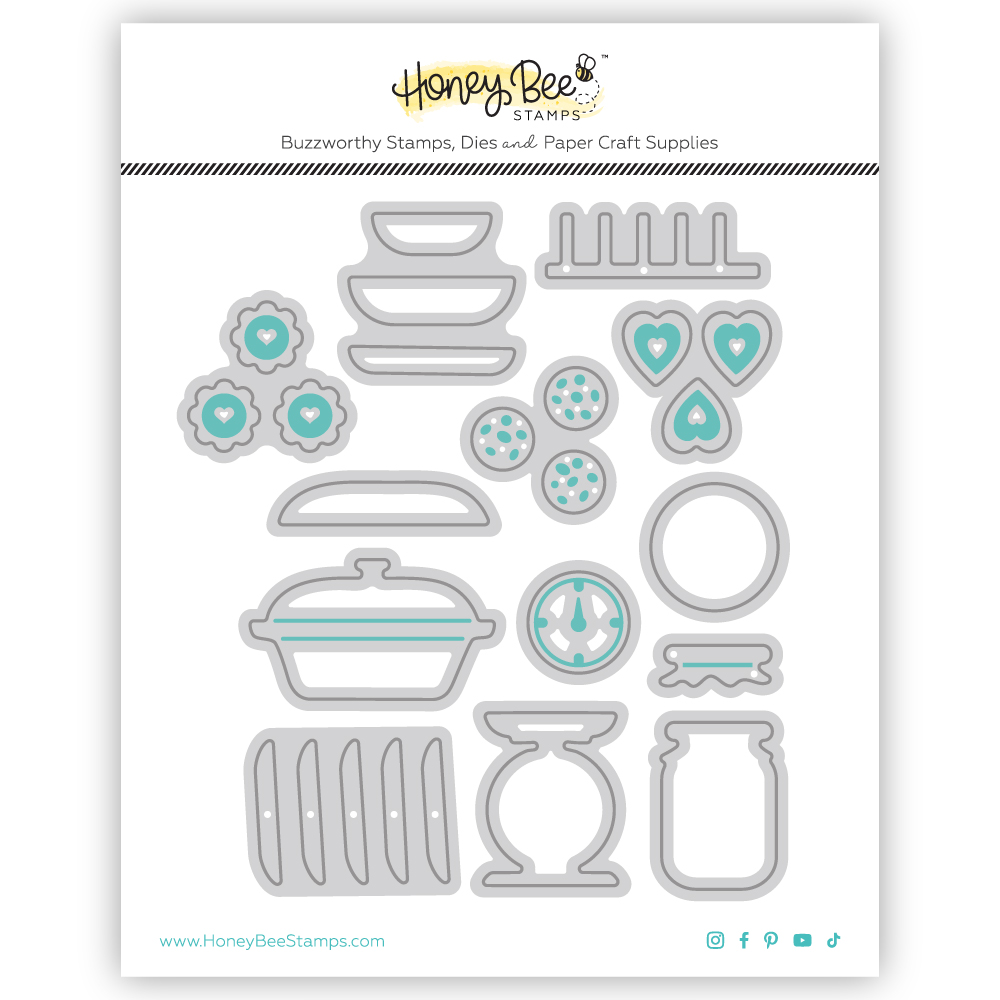 Honey Bee - Lovely Layers: Hoosier Cabinet - Baking Add-On - Honey Cuts