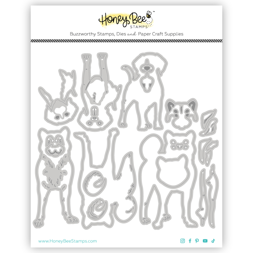 Honey Bee - Lovely Layers: Medium Dogs Honey Cuts