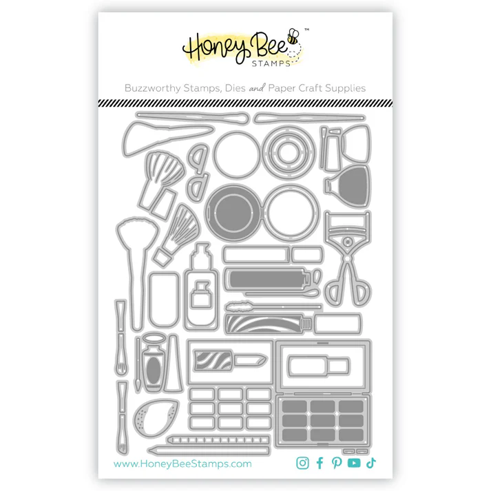 *NEW* - Honey Bee - Lovely Layers: Zipper Bag - Makeup Add-On  Honey Cuts