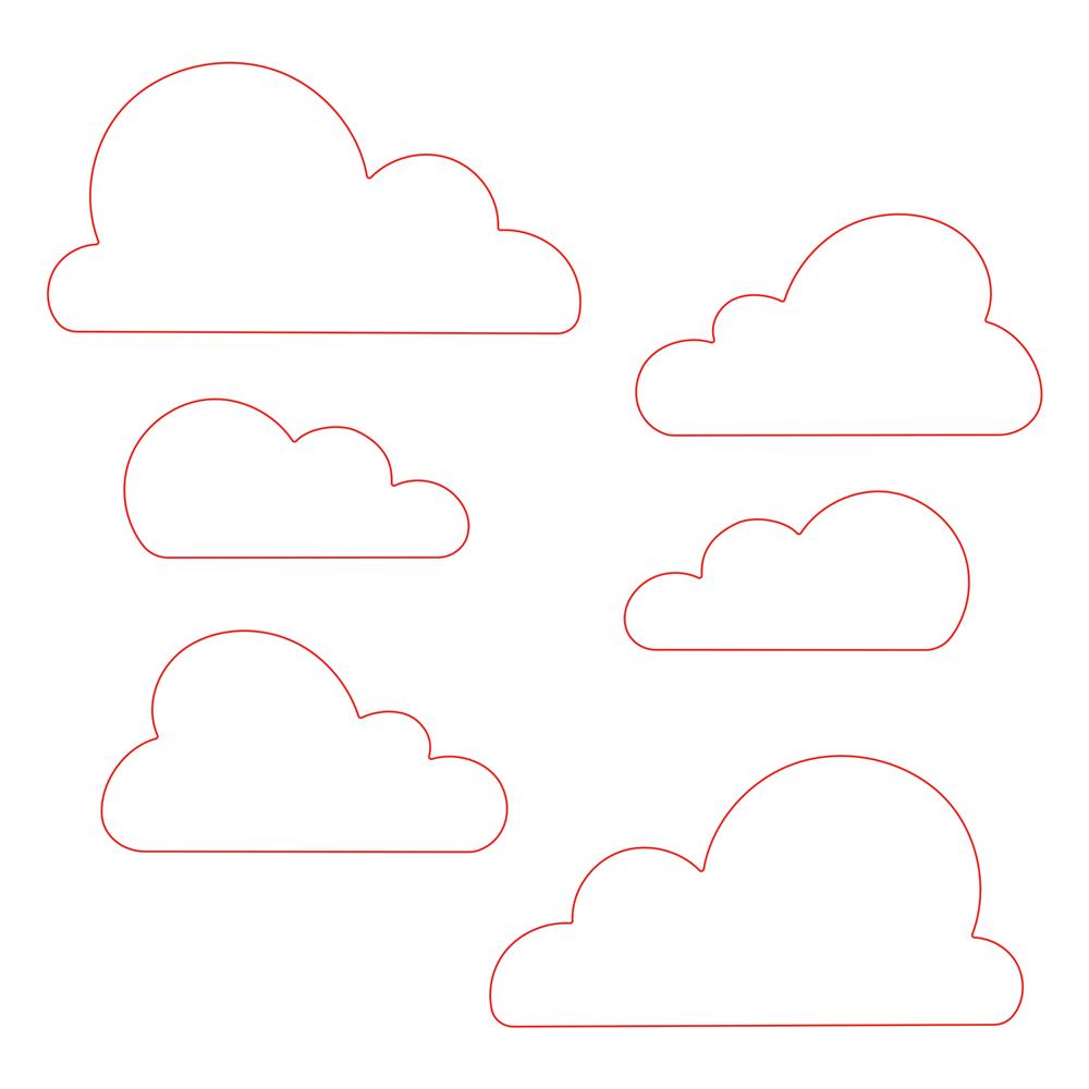 Honey Bee - Large Clouds | Honey Cuts