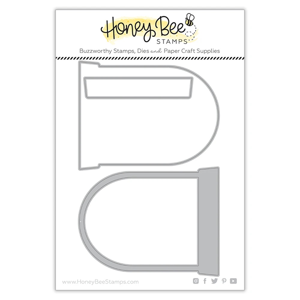 Honey Bee - Snow Globe A2 Shaker | Honey Cuts