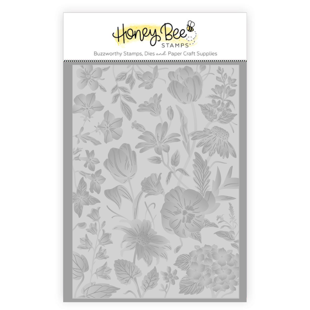 Honey Bee - Sandie's Garden - 3D Embossing Folder