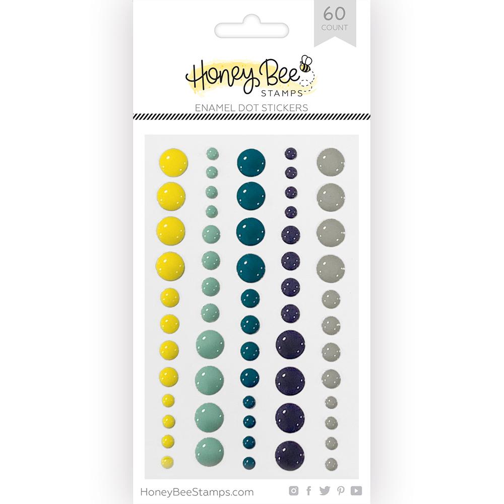 Honey Bee - The Bee's Knees Enamel Stickers | 60 Count