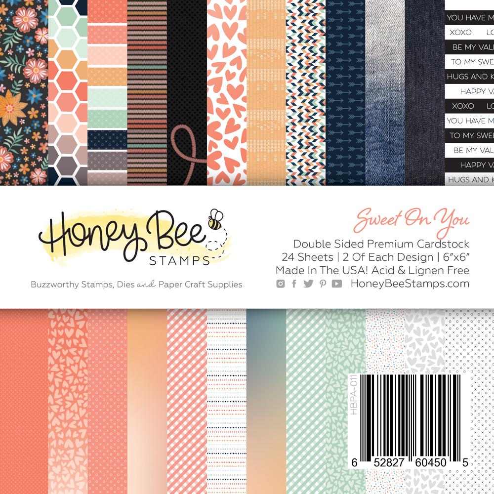Honey Bee - Paper Pad 6x6 | 24 Double Sided Sheets | Sweet On You