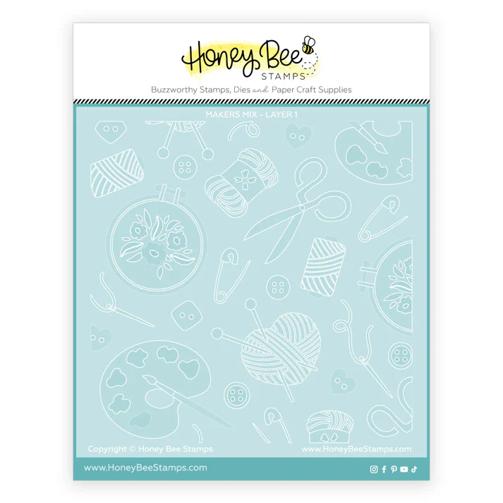 *NEW* - Honey Bee - Maker's Mix Layering Stencils