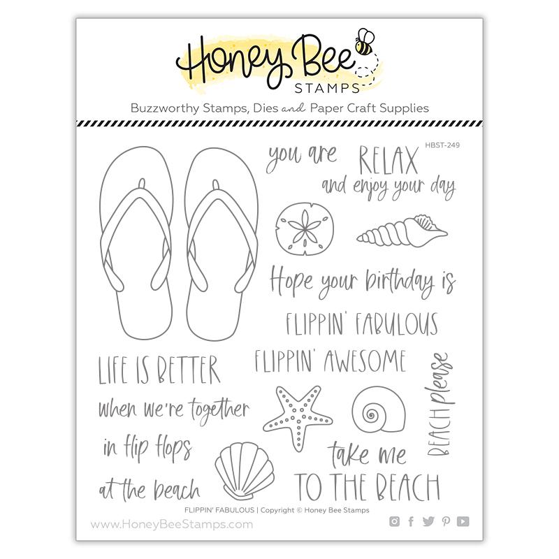 Honey Bee - Flippin' Fabulous | 6x6 Stamp Set