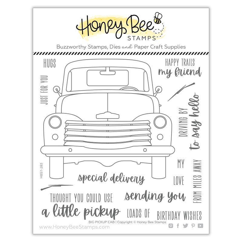 Honey Bee - Big Pickup Cab | 6x6 Stamp Set