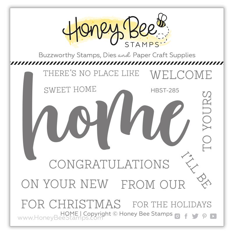 Honey Bee - Home | 3x4 Stamp Set