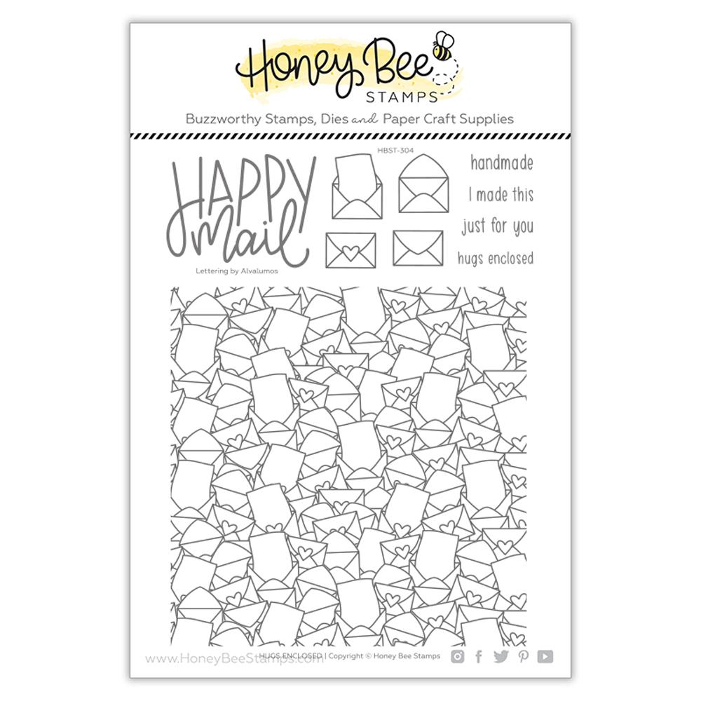 Honey Bee - Hugs Enclosed | 6x8 Stamp Set