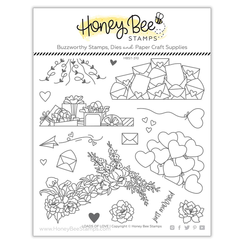 Honey Bee - Loads Of Love | 6x6 Stamp Set