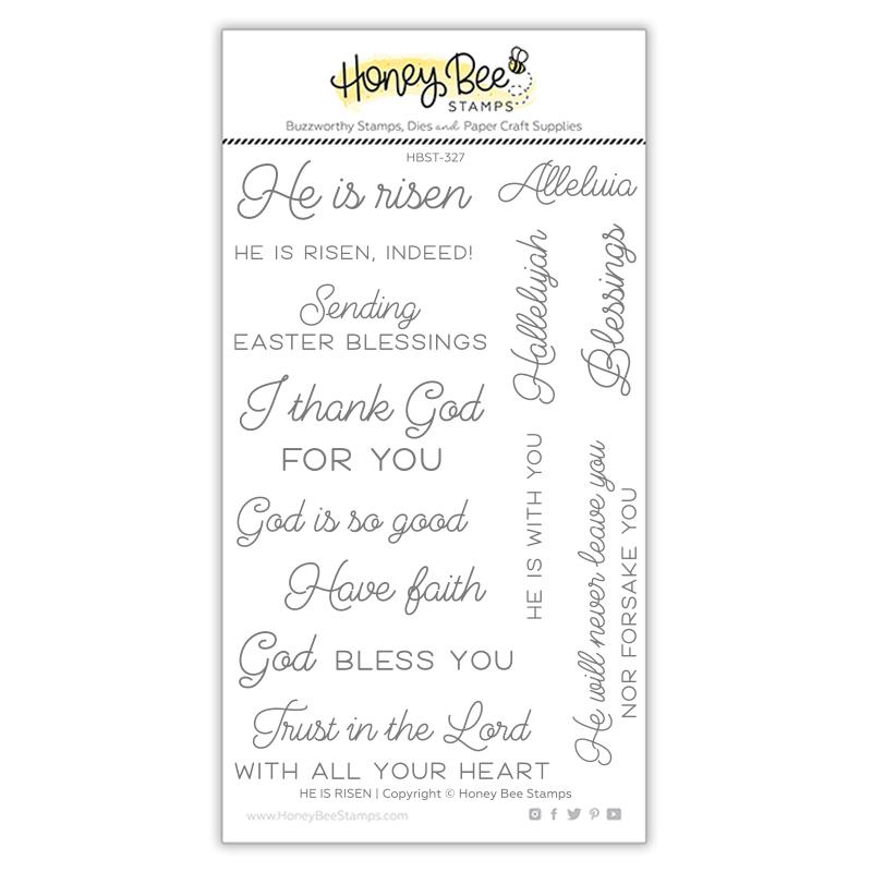 Honey Bee - He Is Risen | 4x6 Stamp Set
