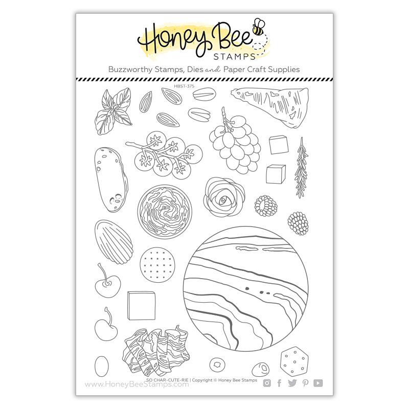 Honey Bee - So Char-CUTE-rie | 6x8 Stamp Set