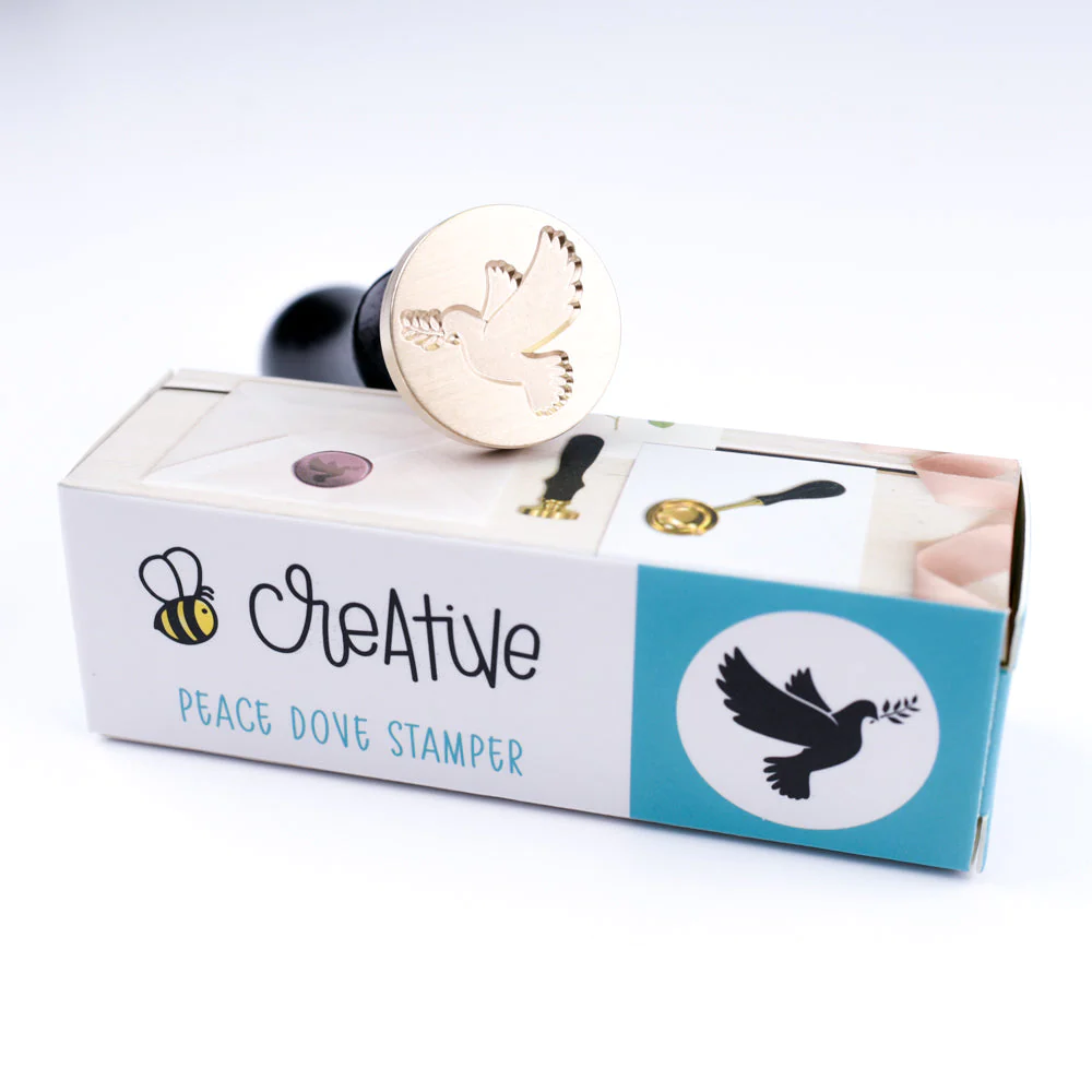 Honey Bee - Peace Dove - Wax Stamper