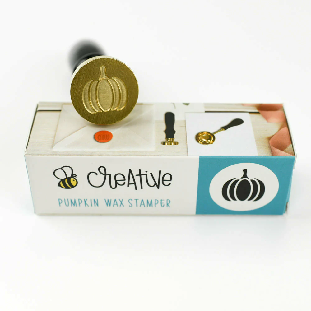 Honey Bee - Pumpkin - Wax Stamper