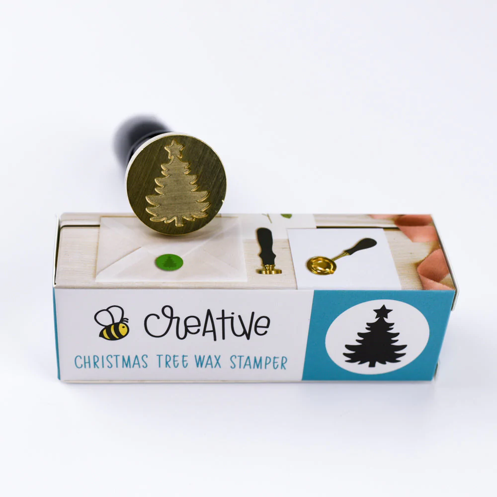 Honey Bee - Christmas Tree - Wax Stamper