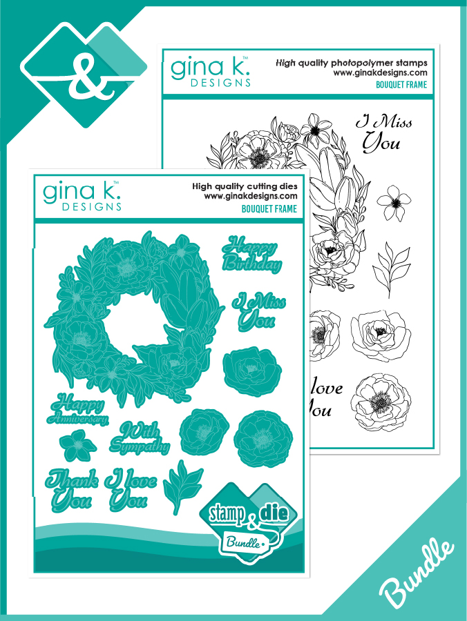 Gina K Designs - Bouquet Frame - BUNDLE