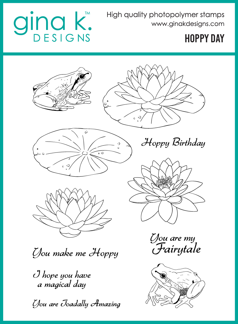 Gina K Designs - Hoppy Day - STAMPS