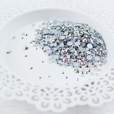Pretty Pink Posh - Metallic Silver Jewels