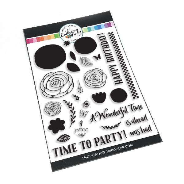 Catherine Pooler - Just Wonderful Floral Stamp Set