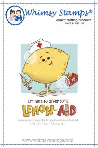 Whimsy Stamps - Lemon-Aid - Krista Heij-Barber