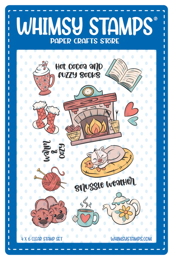 Whimsy Stamps - Cozy Winter Clear Stamps(SB1)