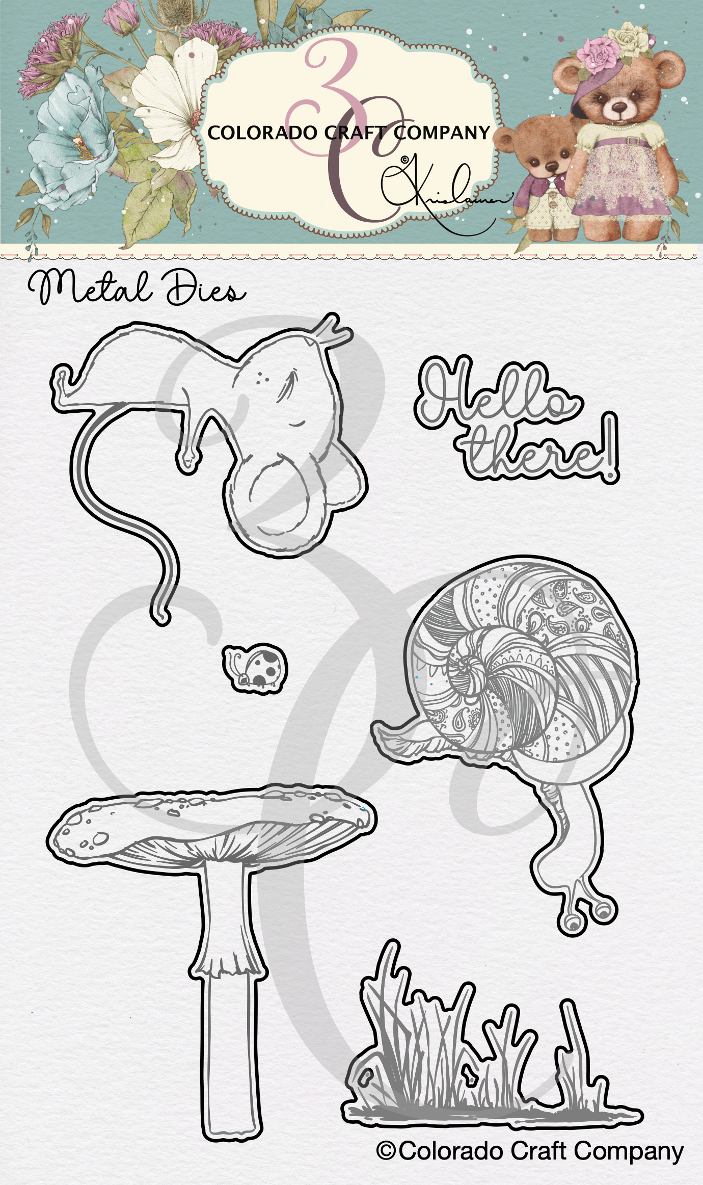 Colorado Craft Company - Kris Lauren~This Is The Life Toadstool Dies
