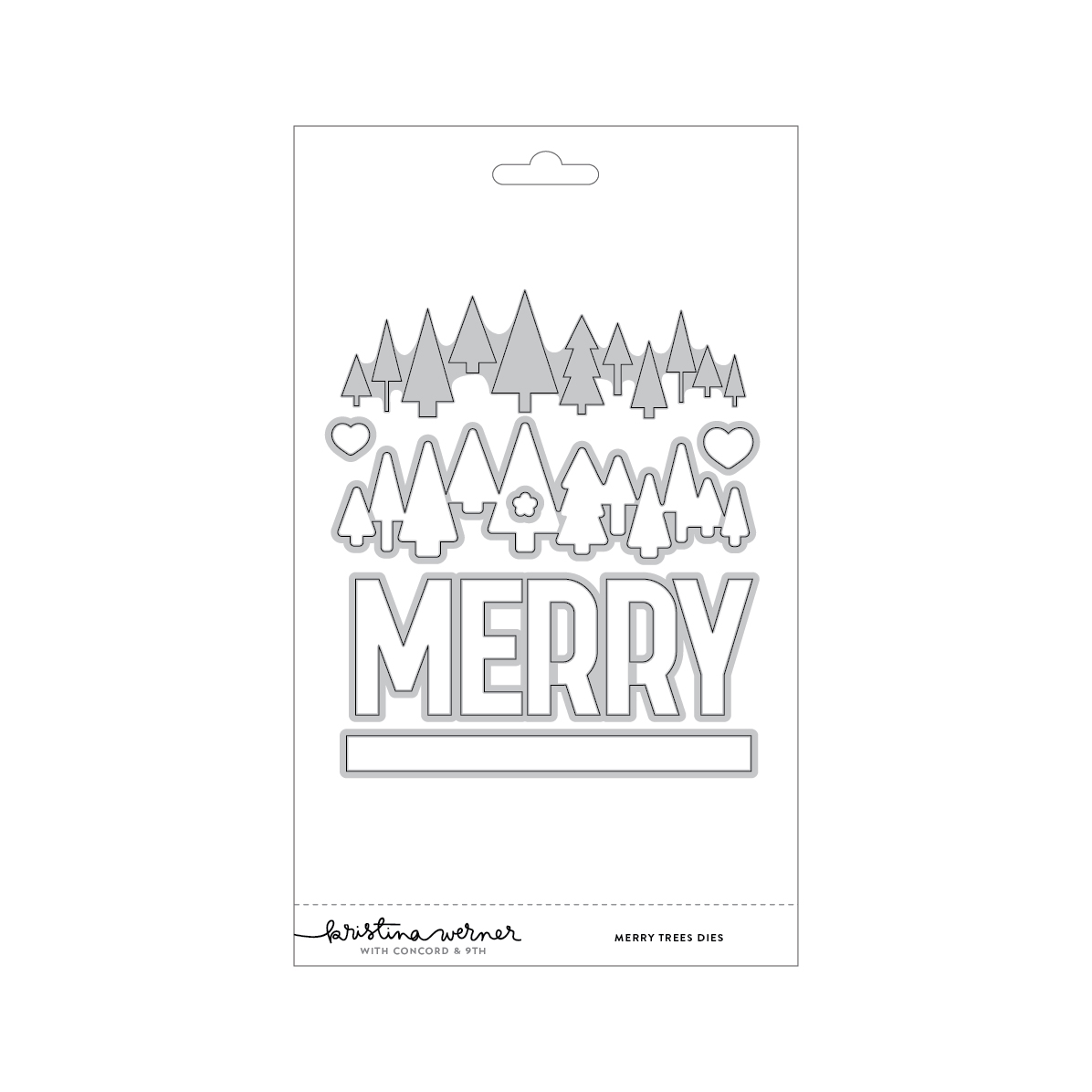 Concord & 9th - Merry Trees Dies (set of 7)