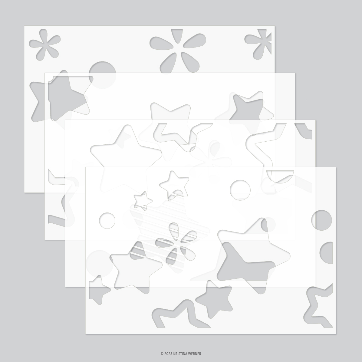Concord & 9th - Little Star Stencil Pack