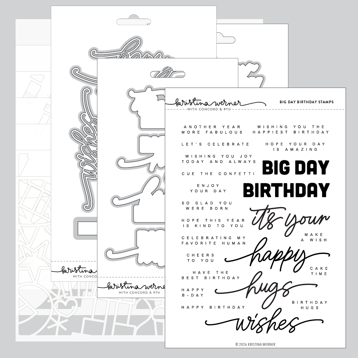 ***NEW* - Concord & 9th - Big Day Birthday Bundle