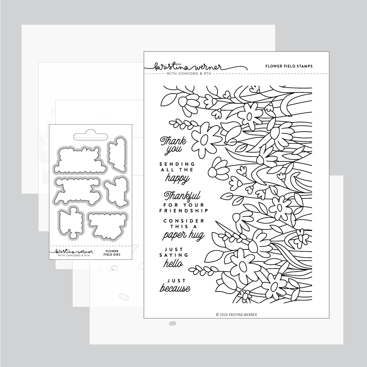 ***NEW* - Concord & 9th - Flower Field Bundle