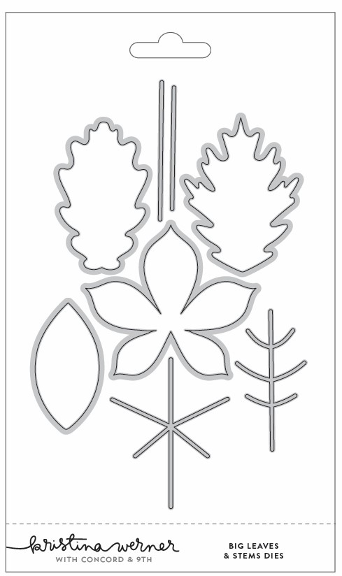 *NEW* - Concord & 9th - Big Leaves and Stems Dies