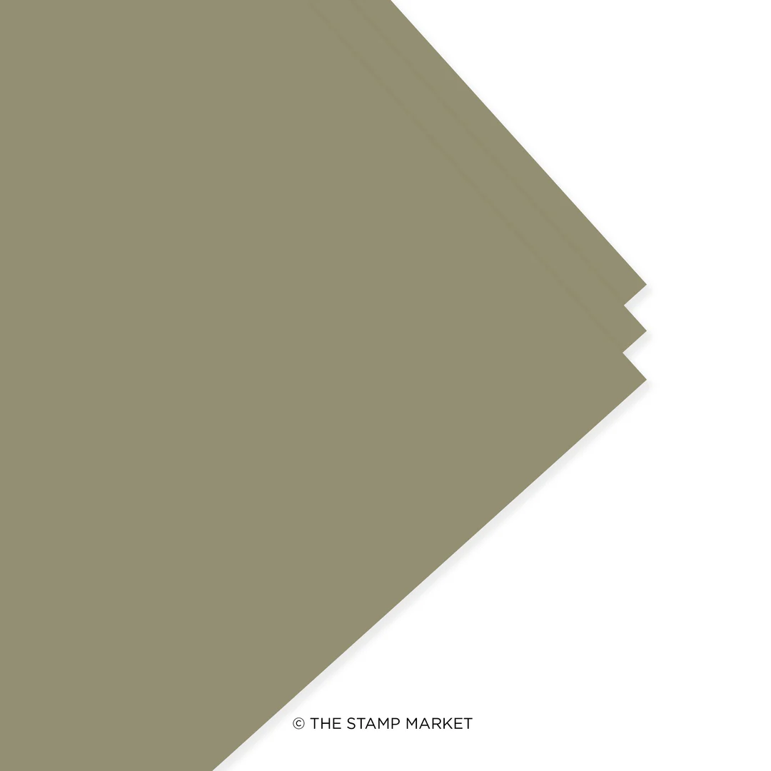 *NEW* - The Stamp Market - LATTE - Cardstock (5 Sheets Each)