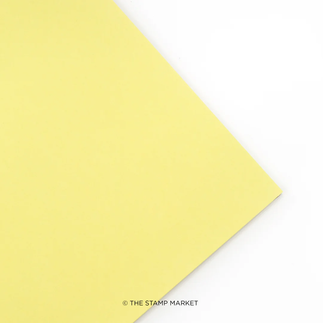 Stamp Market - LEMON CURD - Cardstock (5 Sheets Each)