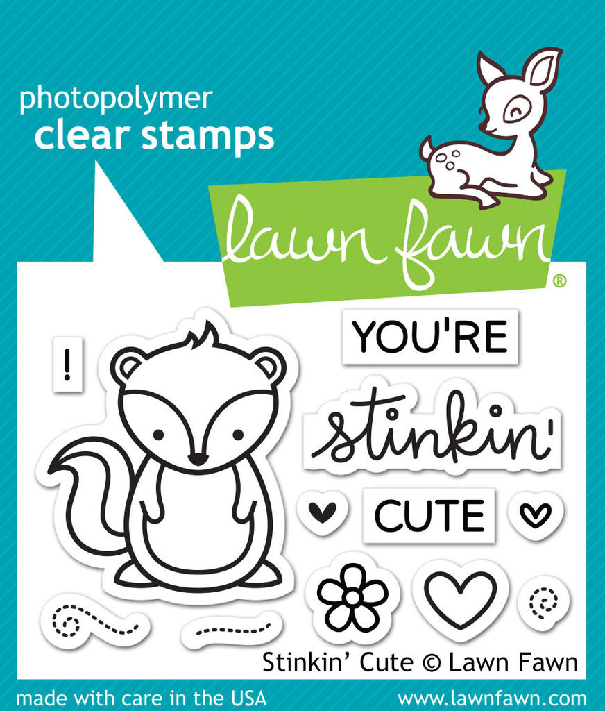 Lawn Fawn- Stamps - Stinkin' Cute