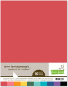 Lawn Fawn- Rainbow Pack Cardstock