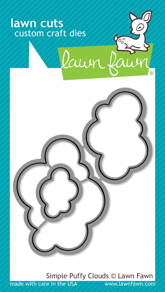 Lawn Fawn- Lawn Cuts - Simple Puffy Clouds